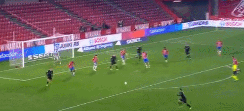 关键球打成后教练激动怒吼